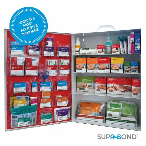 Surefill 4 Shelf Metal Cabinet 150 Series Ansi 2021  B - Meds, Aero Healthcare, Mfr#: SF150BMT